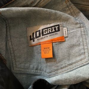 Duluth 40grit standard fit dark blue